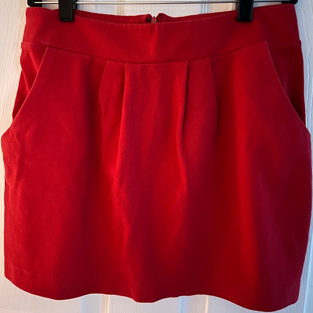 Forever 21 mini red skirt